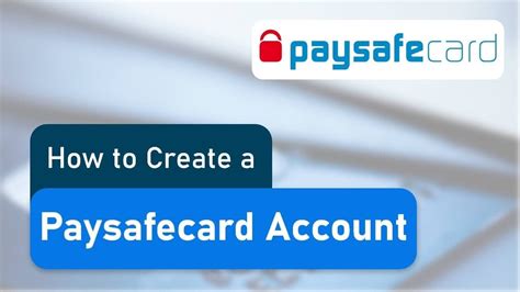 paysafecard account kostenlos